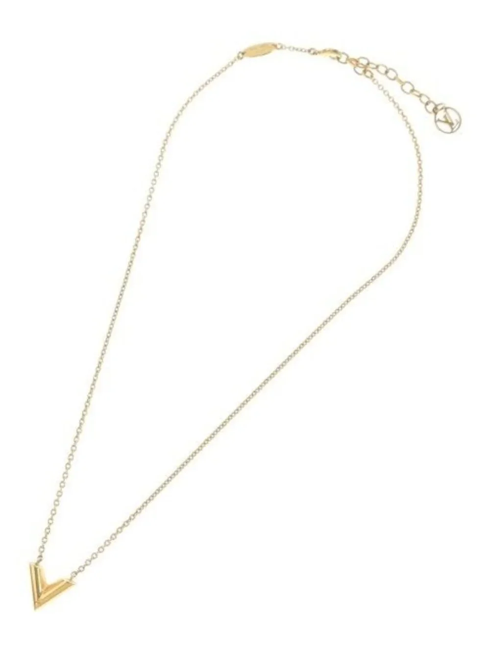 Louis Vuitton Necklace Gold
